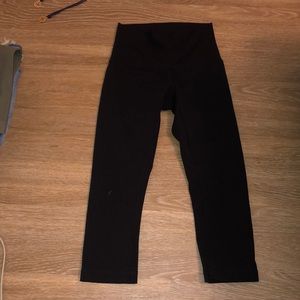 Cropped high rise lululemon legging